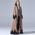 Premium polyester women Dress Women latest design embroidery abaya